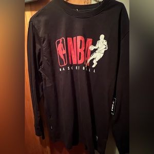 Size Large NBA long sleeve tee shirt